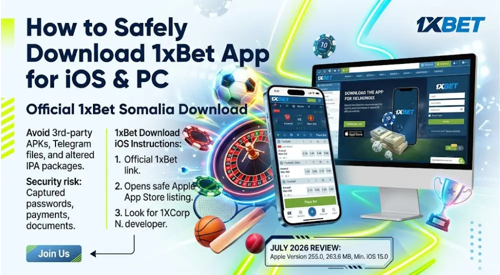 How to Safely Download 1xBet App for iOS and PC